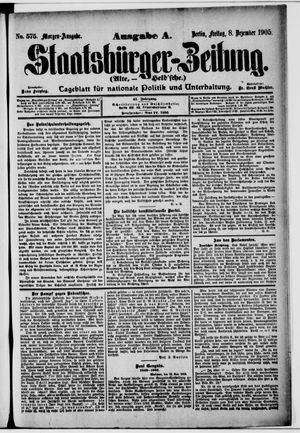 Staatsbürger-Zeitung vom 08.12.1905