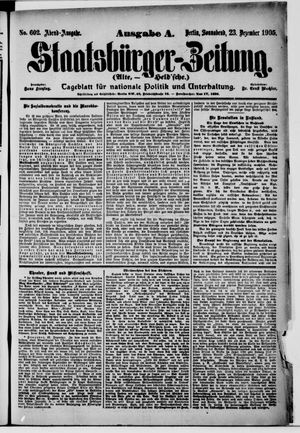 Staatsbürger-Zeitung vom 23.12.1905