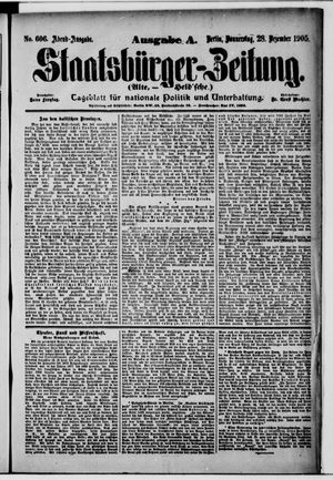 Staatsbürger-Zeitung vom 28.12.1905