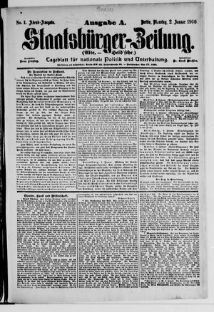 Staatsbürger-Zeitung vom 02.01.1906