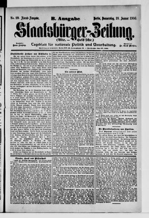 Staatsbürger-Zeitung vom 18.01.1906
