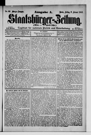 Staatsbürger-Zeitung on Feb 9, 1906