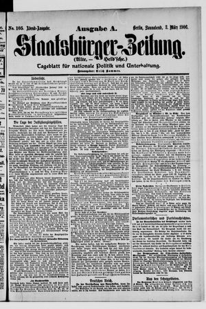 Staatsbürger-Zeitung vom 03.03.1906