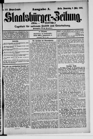 Staatsbürger-Zeitung vom 08.03.1906