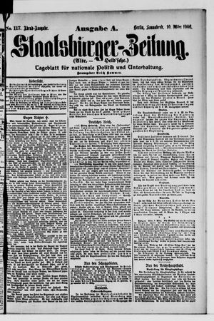 Staatsbürger-Zeitung vom 10.03.1906