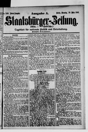 Staatsbürger-Zeitung vom 20.03.1906