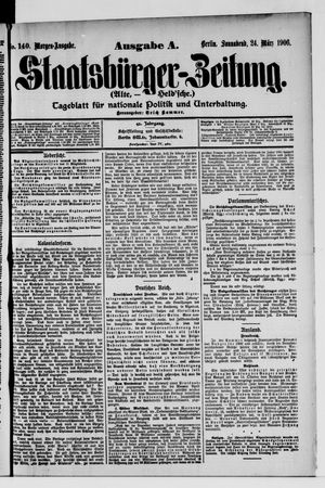 Staatsbürger-Zeitung vom 24.03.1906