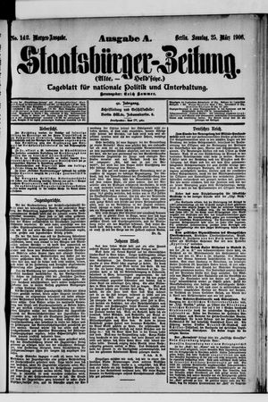 Staatsbürger-Zeitung vom 25.03.1906