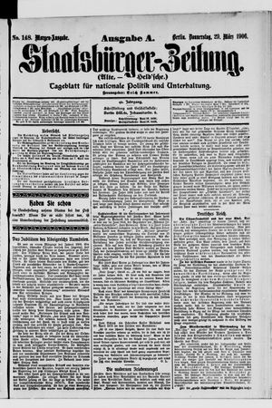 Staatsbürger-Zeitung on Mar 29, 1906