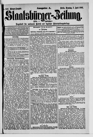 Staatsbürger-Zeitung vom 03.04.1906