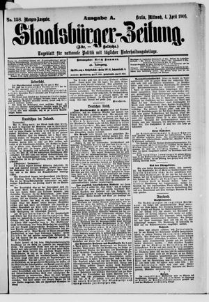 Staatsbürger-Zeitung on Apr 4, 1906