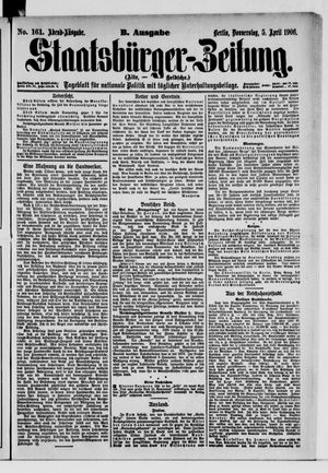 Staatsbürger-Zeitung on Apr 5, 1906