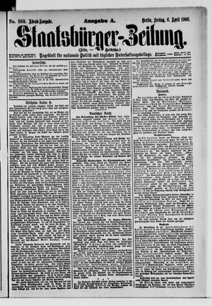 Staatsbürger-Zeitung on Apr 6, 1906