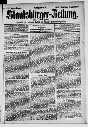Staatsbürger-Zeitung vom 12.04.1906