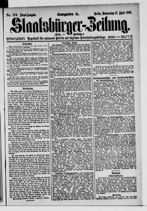 Staatsbürger-Zeitung on Apr 12, 1906