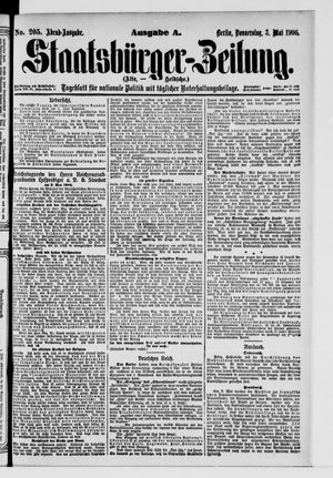 Staatsbürger-Zeitung on May 3, 1906