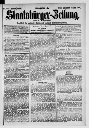 Staatsbürger-Zeitung vom 19.05.1906