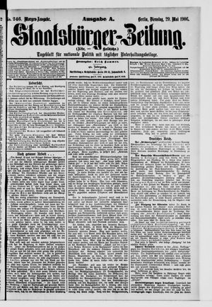 Staatsbürger-Zeitung vom 29.05.1906