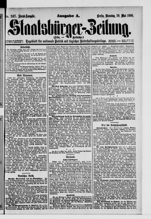 Staatsbürger-Zeitung vom 29.05.1906