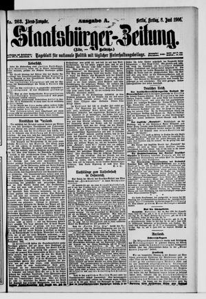 Staatsbürger-Zeitung vom 08.06.1906