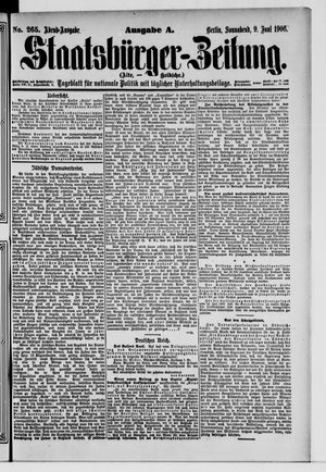 Staatsbürger-Zeitung vom 09.06.1906