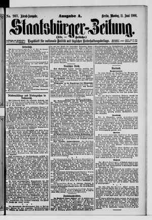 Staatsbürger-Zeitung vom 11.06.1906