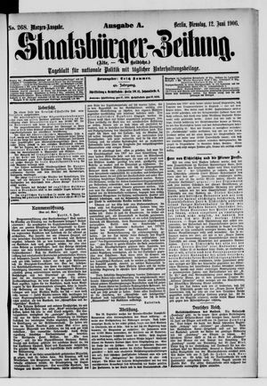 Staatsbürger-Zeitung on Jun 12, 1906