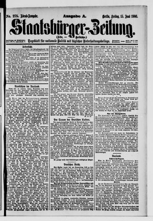 Staatsbürger-Zeitung on Jun 15, 1906