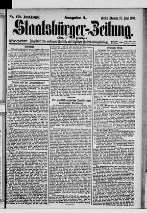 Staatsbürger-Zeitung vom 18.06.1906