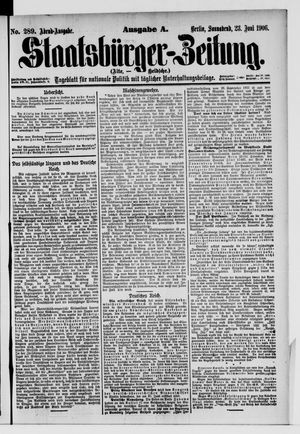 Staatsbürger-Zeitung vom 23.06.1906