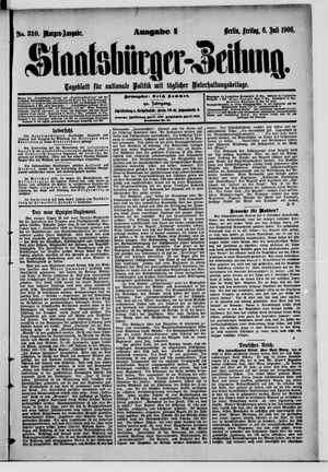 Staatsbürger-Zeitung vom 06.07.1906