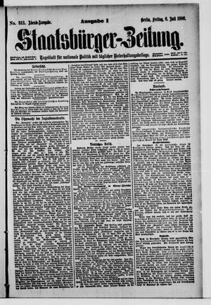 Staatsbürger-Zeitung vom 06.07.1906