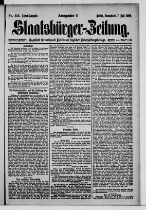 Staatsbürger-Zeitung vom 07.07.1906