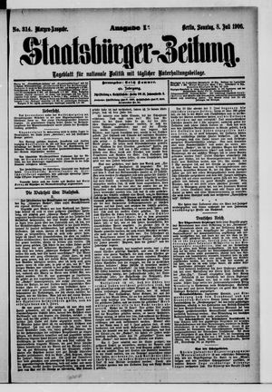 Staatsbürger-Zeitung on Jul 8, 1906