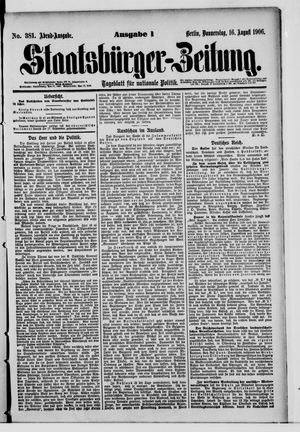 Staatsbürger-Zeitung vom 16.08.1906