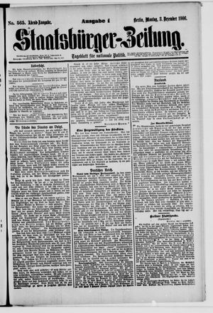 Staatsbürger-Zeitung vom 03.12.1906