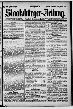 Staatsbürger-Zeitung vom 26.01.1907