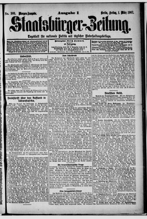 Staatsbürger-Zeitung vom 01.03.1907