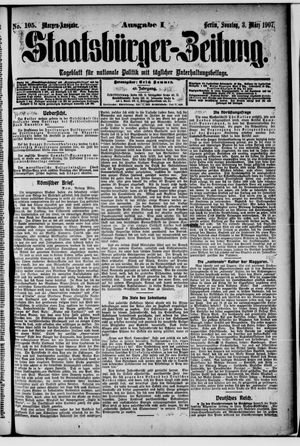 Staatsbürger-Zeitung vom 03.03.1907