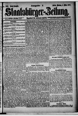 Staatsbürger-Zeitung on Mar 4, 1907