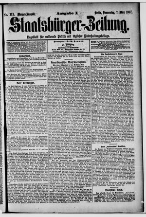 Staatsbürger-Zeitung vom 07.03.1907
