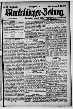 Staatsbürger-Zeitung vom 07.03.1907