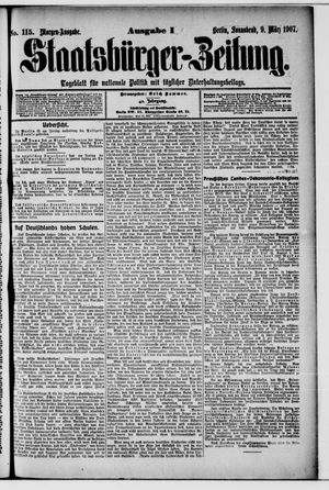 Staatsbürger-Zeitung on Mar 9, 1907