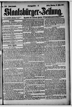 Staatsbürger-Zeitung on Mar 12, 1907