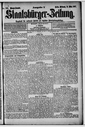 Staatsbürger-Zeitung vom 13.03.1907