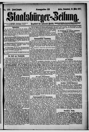 Staatsbürger-Zeitung vom 16.03.1907