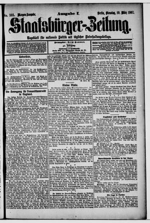 Staatsbürger-Zeitung vom 19.03.1907