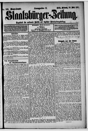 Staatsbürger-Zeitung vom 20.03.1907