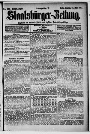 Staatsbürger-Zeitung vom 24.03.1907
