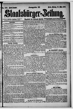 Staatsbürger-Zeitung vom 25.03.1907